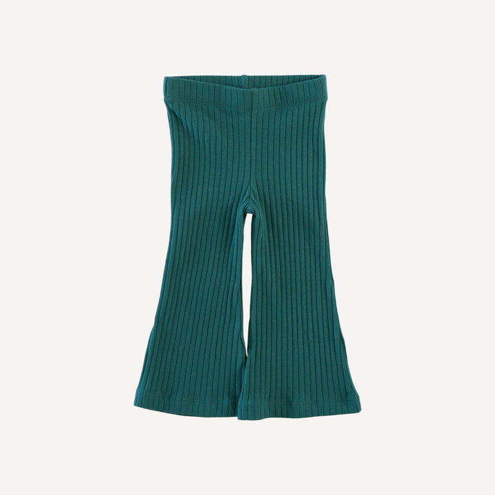 kate flare leg set | french rose bud | organic cotton interlock