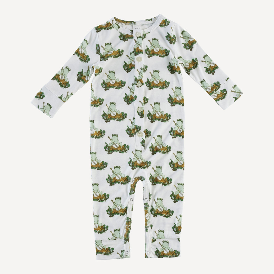 long sleeve sport union suit | frog and banjo | lenzing modal