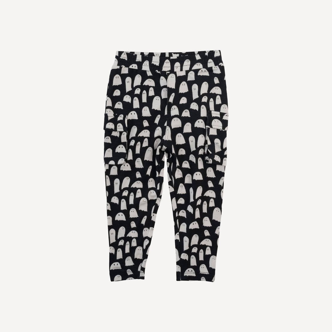 skinny cargo pant | ghosts | organic cotton interlock