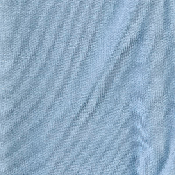 short sleeve cowboy shortie | glacier blue | bamboo