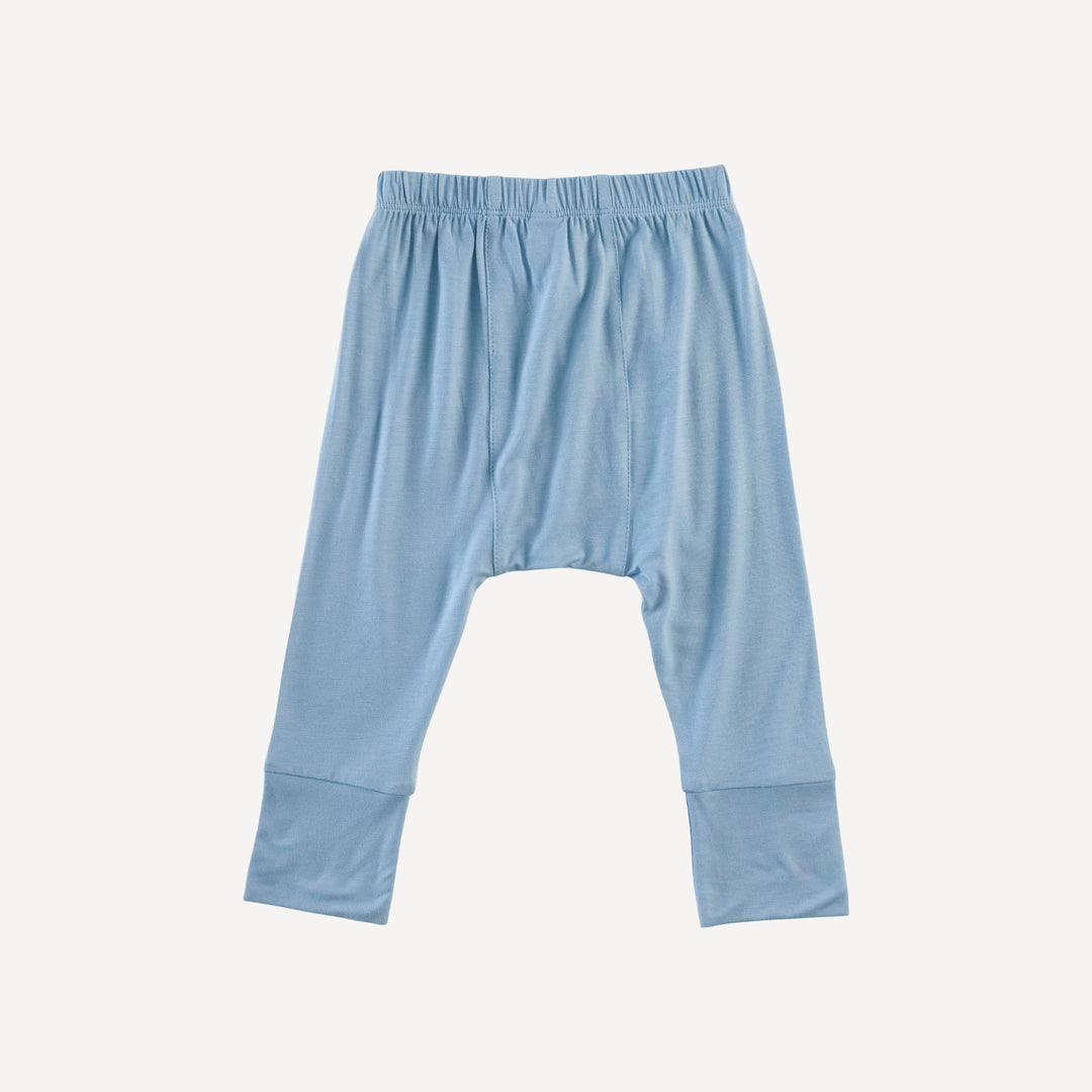 classic panda pant | glacier blue | bamboo