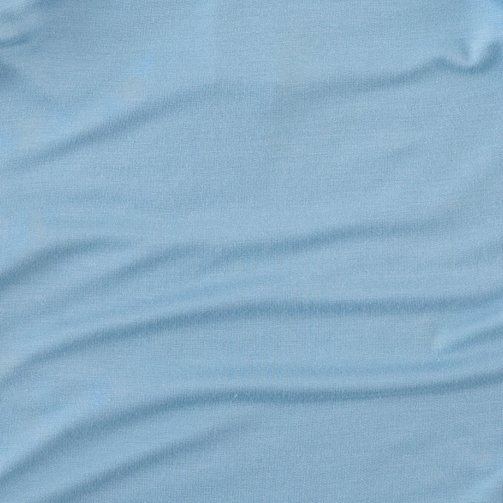 skinny braided headband | glacier blue | bamboo