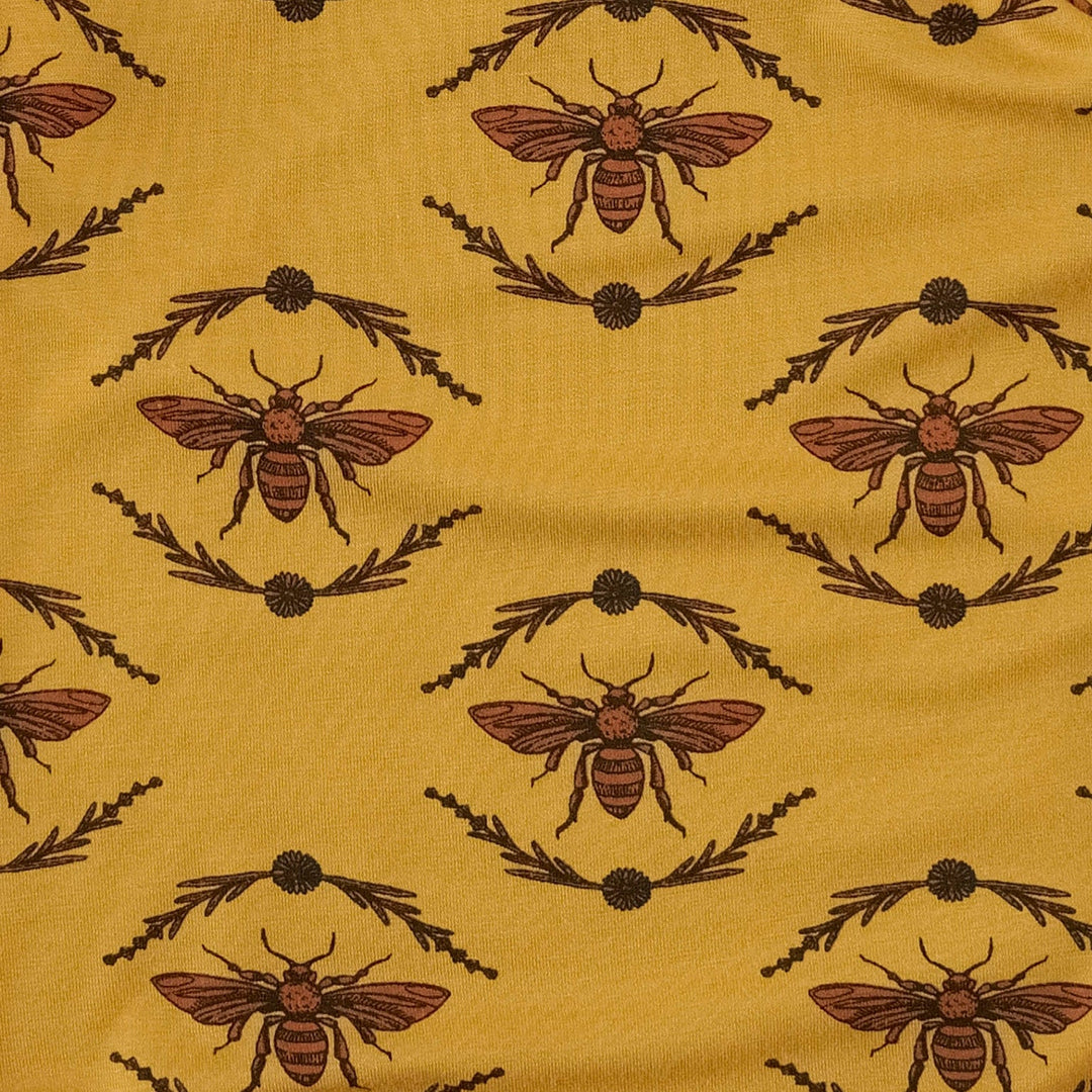 winnie tank bubble | golden floral bee | bamboo