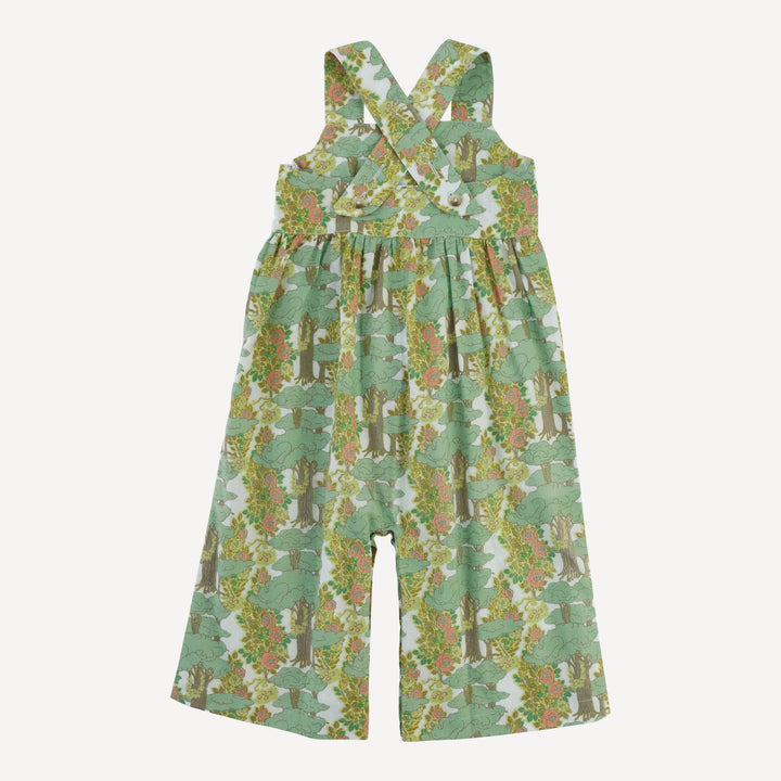 gaucho jumpsuit | goldilocks morning woods | organic cotton woven