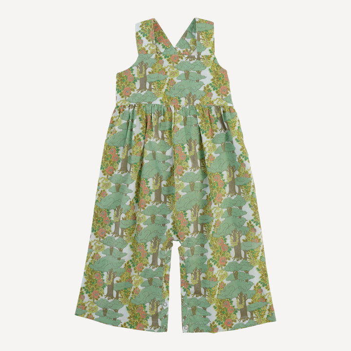 gaucho jumpsuit | goldilocks morning woods | organic cotton woven