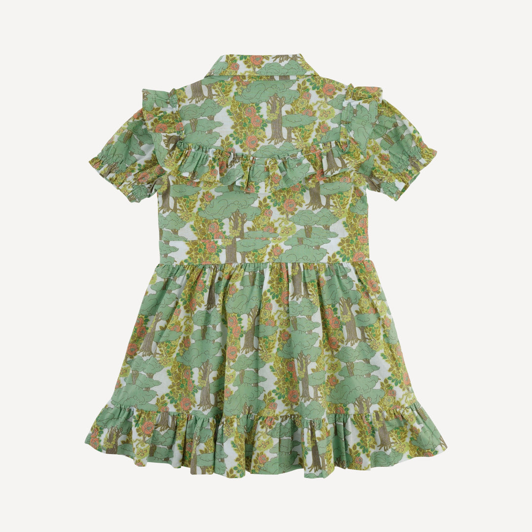 short sleeve goldilocks dress | goldilocks morning woods | organic cotton woven
