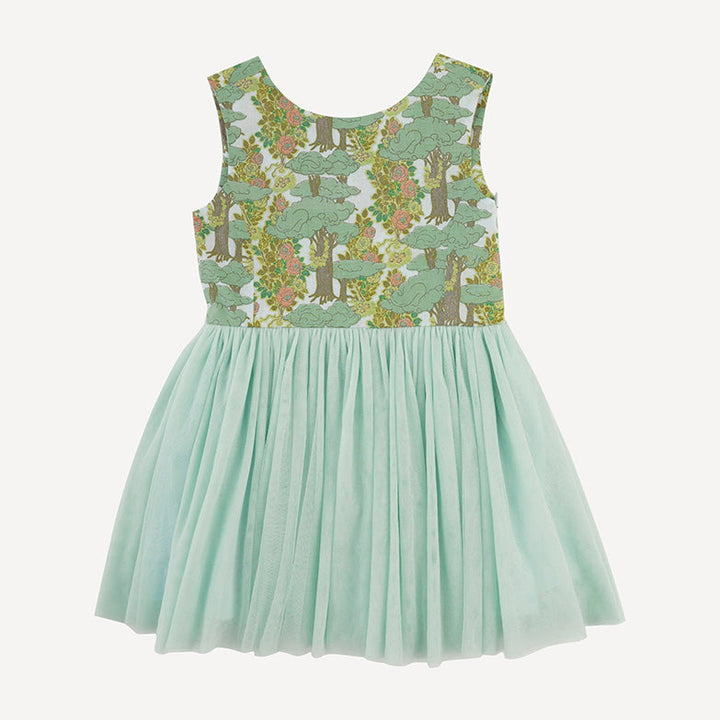 lark dress | goldilocks morning woods | organic cotton woven
