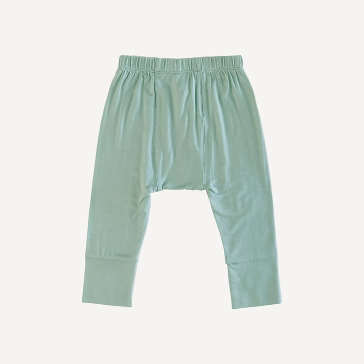 classic panda pant | granite green | bamboo