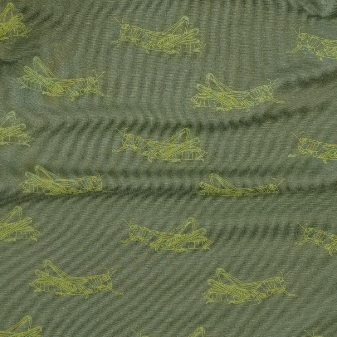 cuffed pocket jogger | grasshopper | bamboo