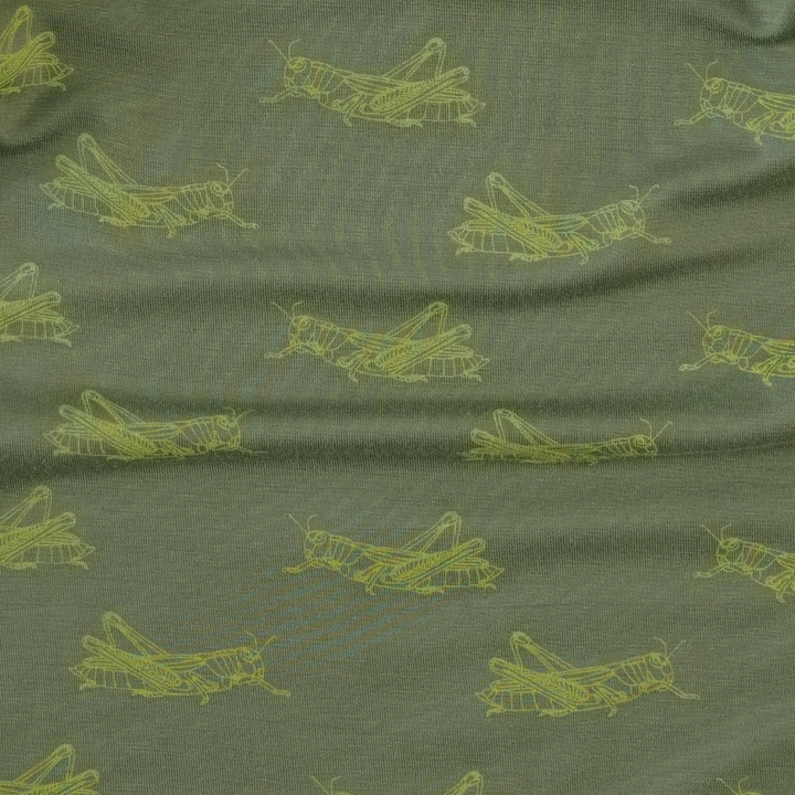 cuffed pocket jogger | grasshopper | bamboo