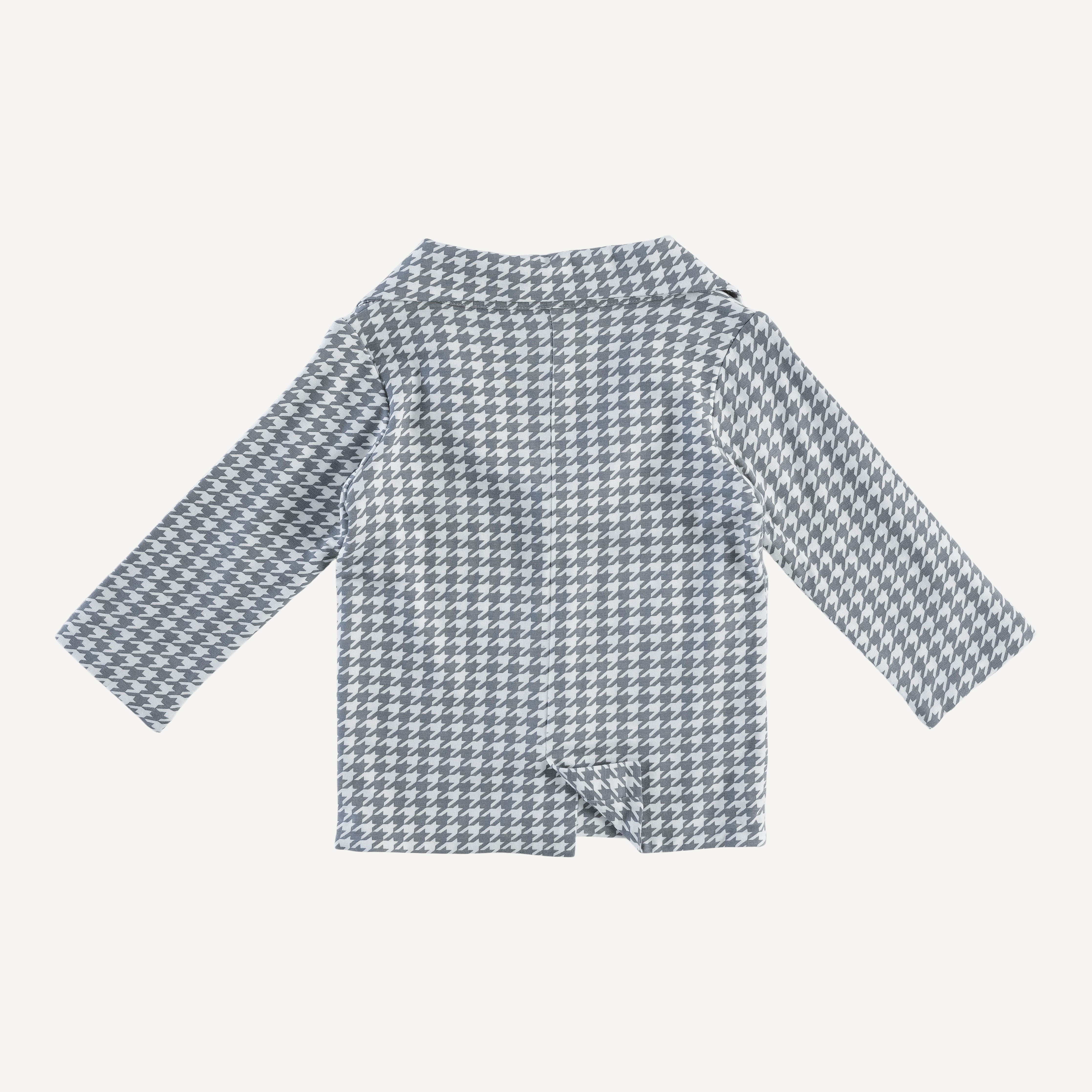 suit jacket | gray houndstooth | bamboo – kate quinn