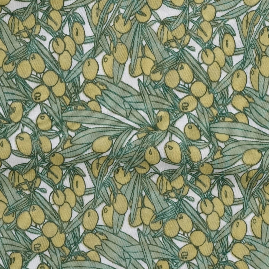double ruffle bloomer | green olive | organic cotton interlock