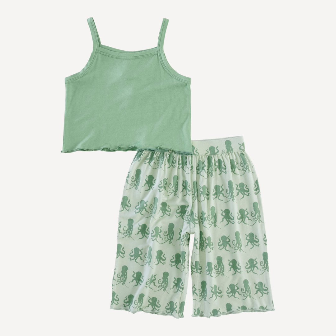 jade set | green sprig | bamboo