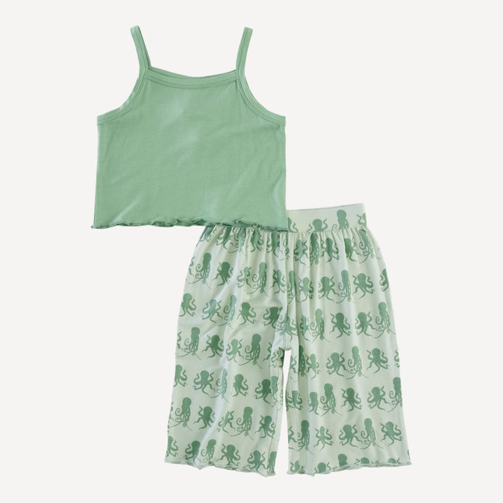 jade set | green sprig | bamboo