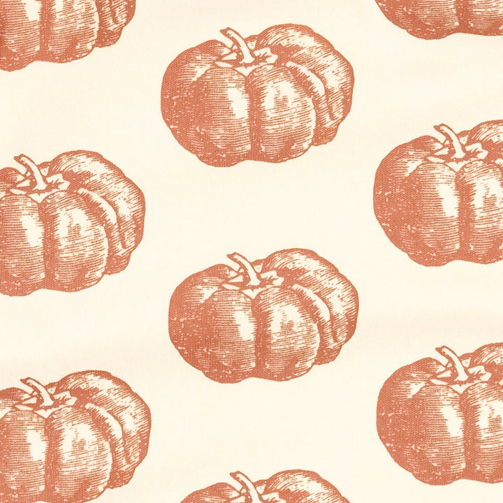 single layer blanket | harvest pumpkin | organic cotton interlock
