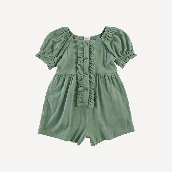 the woodland ruffle cropped shortie | hedge | bamboo