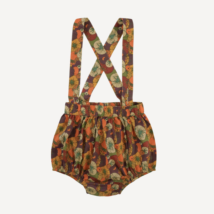 PRESALE suspender bloomer | heirloom tomatoes | organic cotton woven