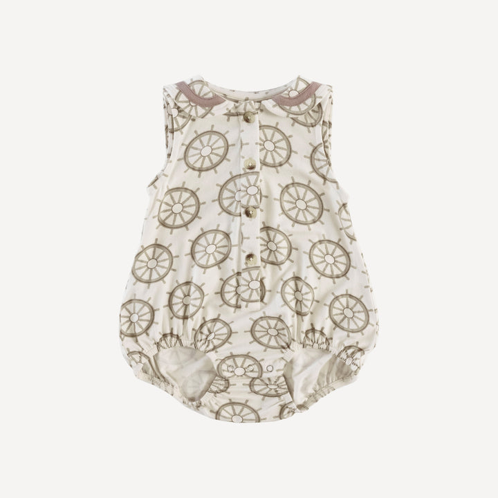 sleeveless sailor bubble | helm | bamboo
