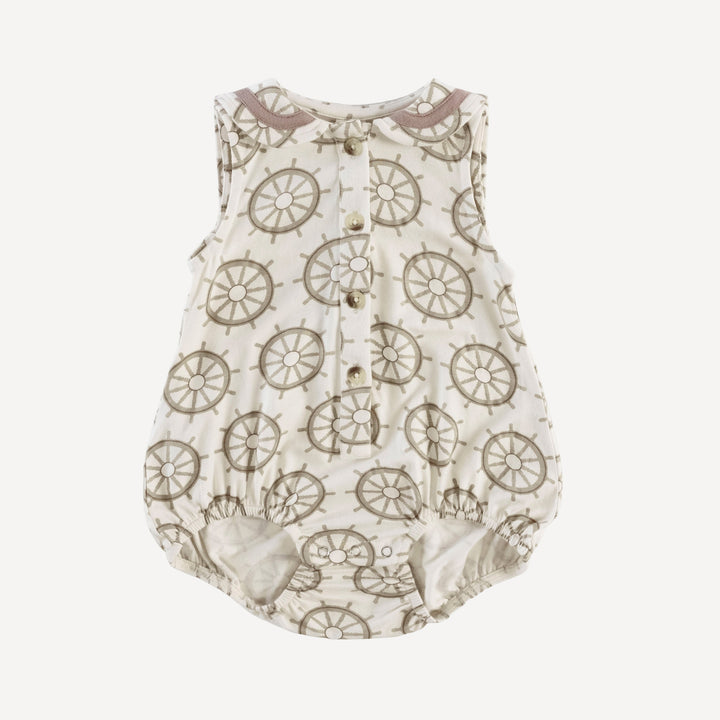 sleeveless sailor bubble | helm | bamboo