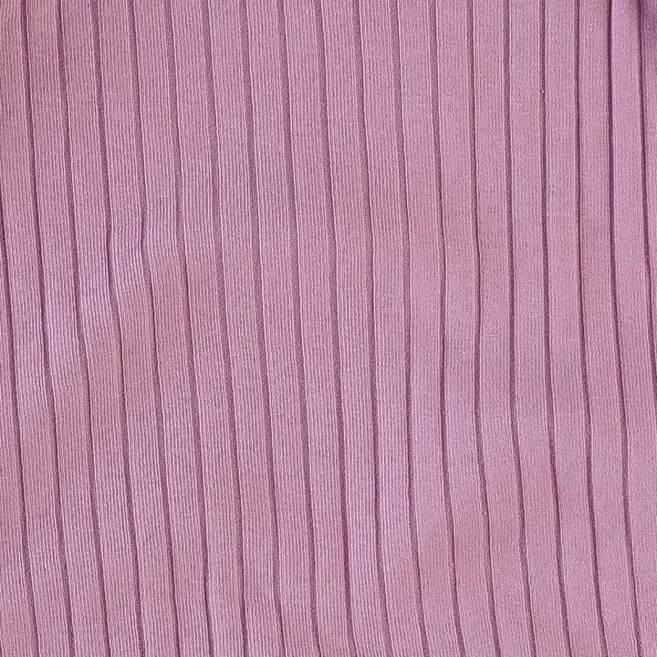 single layer blanket | herb lavender | classic rib