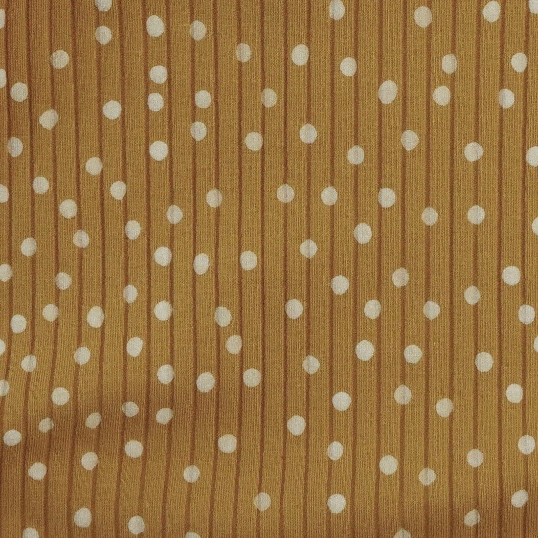 short sleeve relaxed jogger set | honey dot | organic cotton wide rib