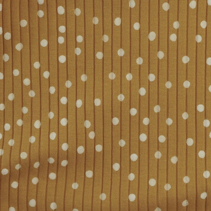 short sleeve relaxed jogger set | honey dot | organic cotton wide rib