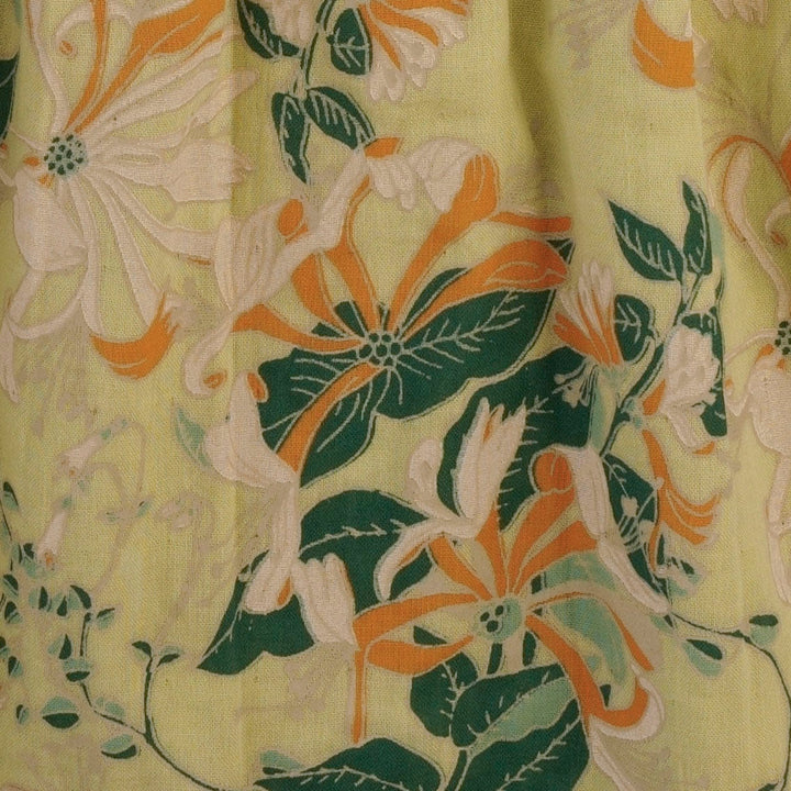 square neck flutter sleeve top | honeysuckle | organic cotton gauze