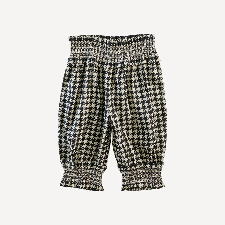 winnie bubble knicker | houndstooth | organic cotton woven
