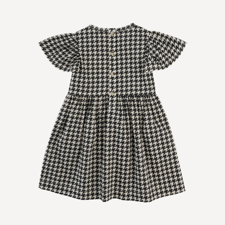 colette dress | houndstooth | organic cotton woven