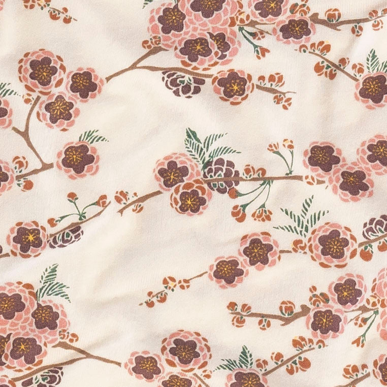 gathered suspender skirt | huckleberry cherry blossom | lenzing modal