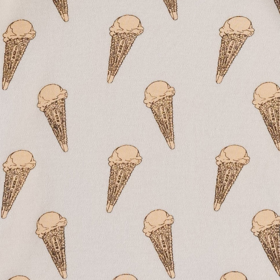 classic panda pant | ice cream cone | organic cotton interlock
