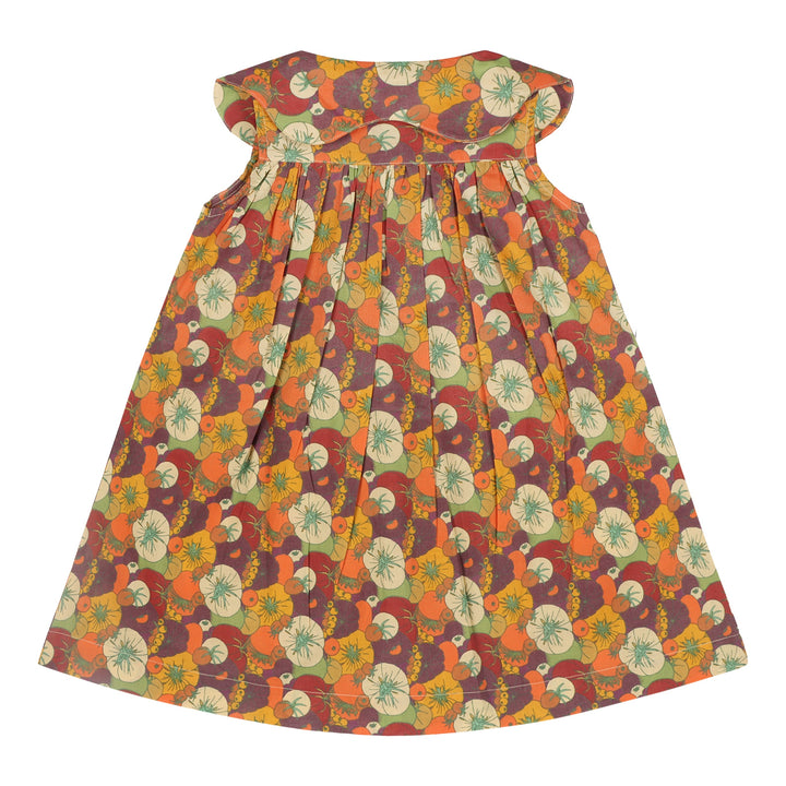 olive dress | heirloom tomatoes | organic cotton woven