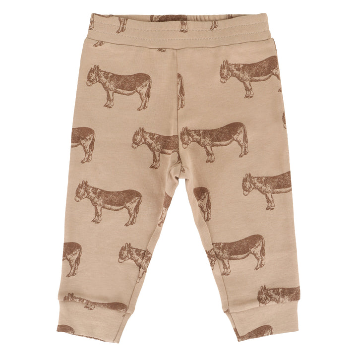 short sleeve relaxed jogger set | donkey | organic cotton interlock