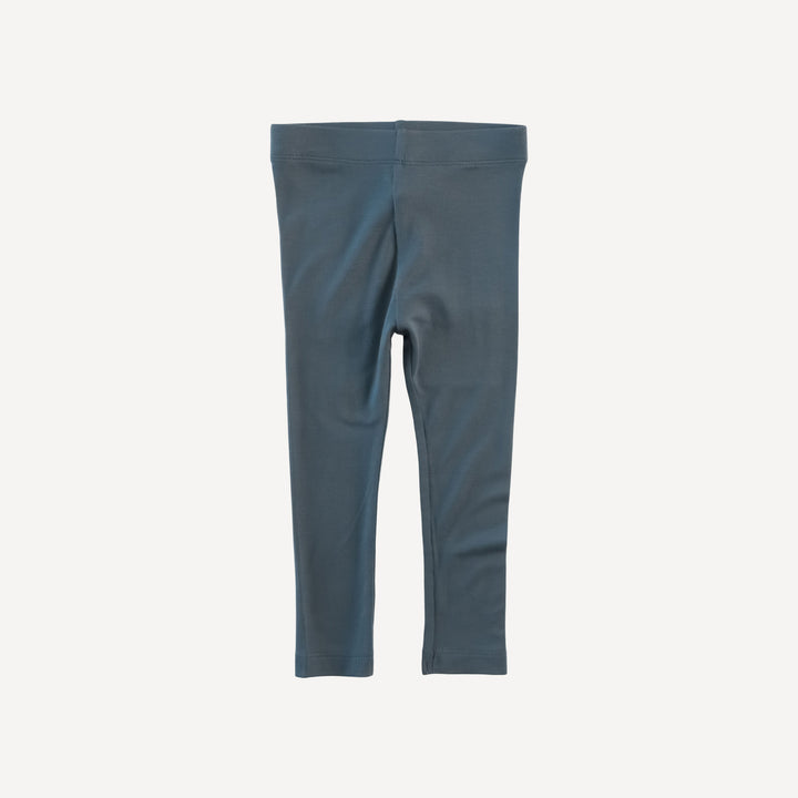 PREORDER classic skinny legging | slate blue | bamboo