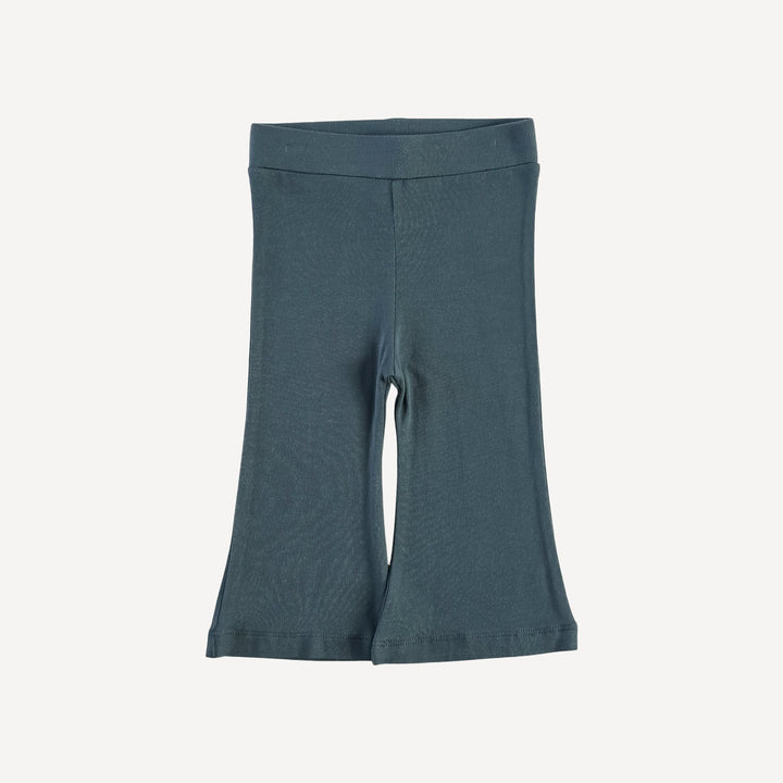 PREORDER flare pant | slate blue | bamboo