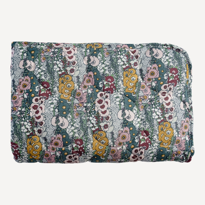 PREORDER classic circle quilt | hollyhock | bamboo