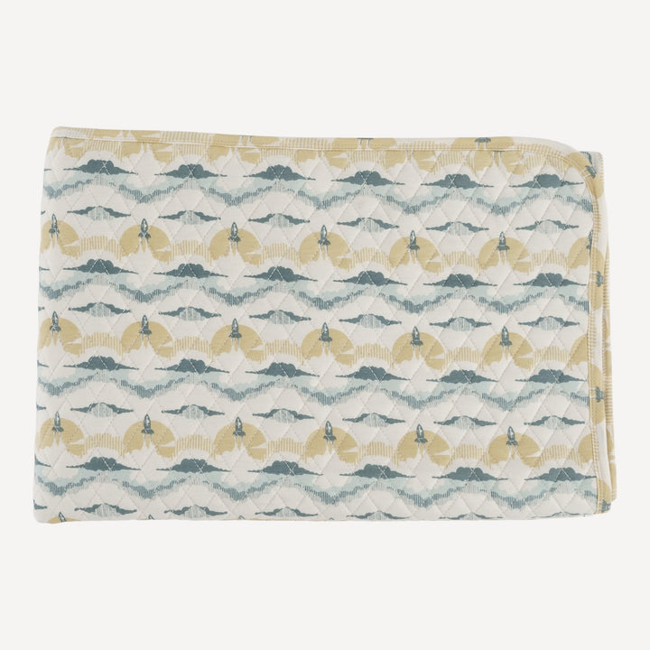 PREORDER classic diamond quilt | rocket | bamboo