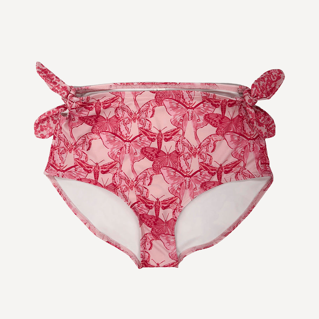 womens tie two piece swimsuit | pink moth wallpaper | swim