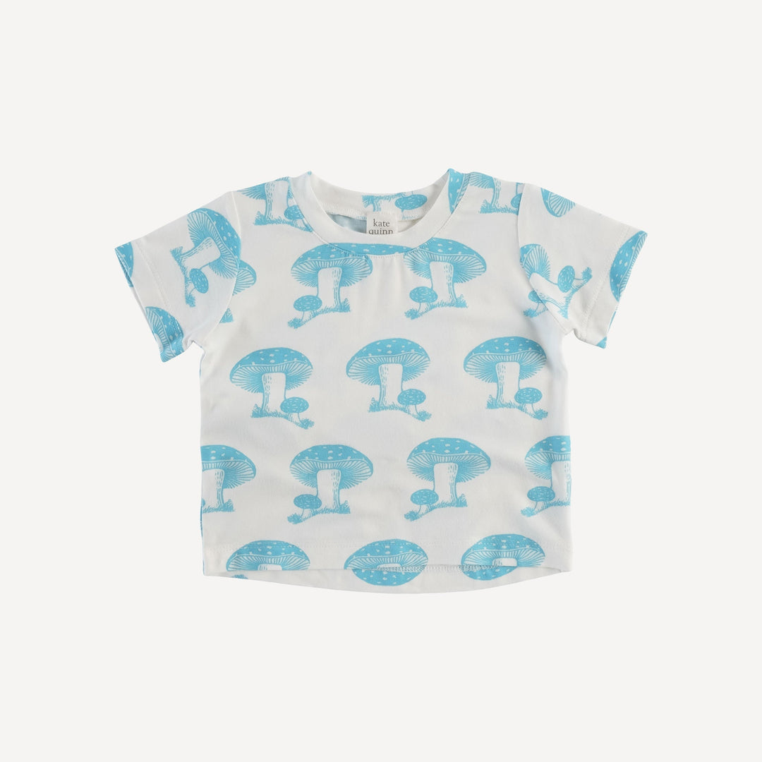 PREORDER short sleeve essential boxy tee | grotto toadstool | bamboo