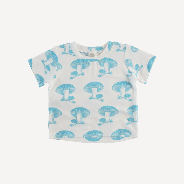 PREORDER short sleeve essential boxy tee | grotto toadstool | bamboo