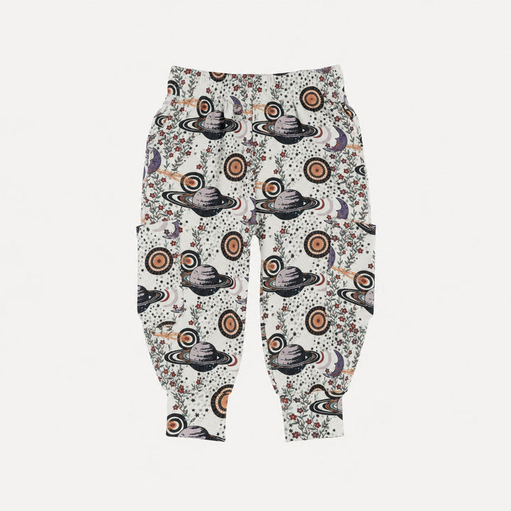 PREORDER cargo bubble pant | mystical planets | bamboo