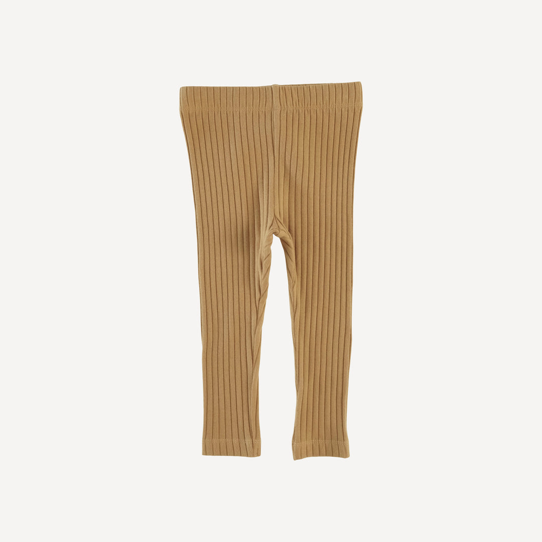 PREORDER classic skinny legging | apple cinnamon | organic cotton wide rib