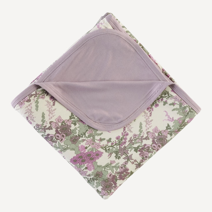 PREORDER double layer blanket | violet queen annes lace | modal