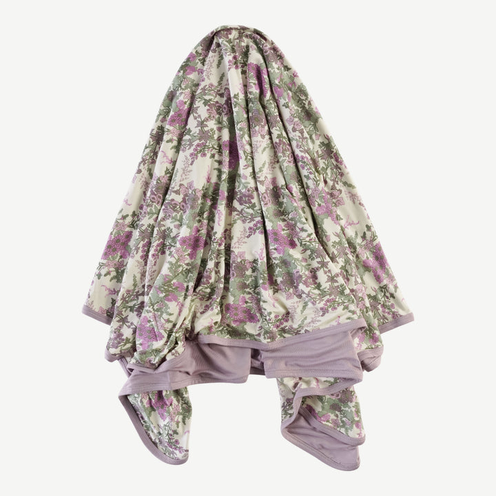 PREORDER double layer blanket | violet queen annes lace | modal