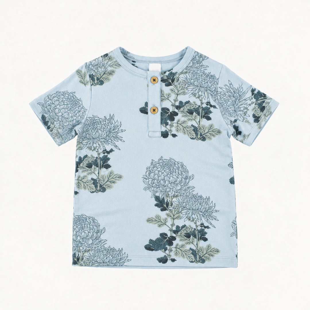 PREORDER short sleeve monty tee | blue mum | modal