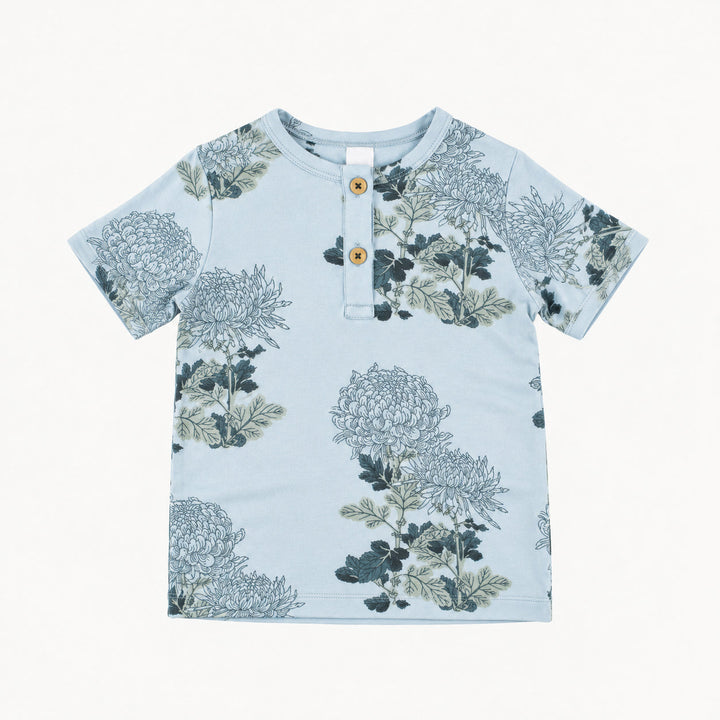 PREORDER short sleeve monty tee | blue mum | modal