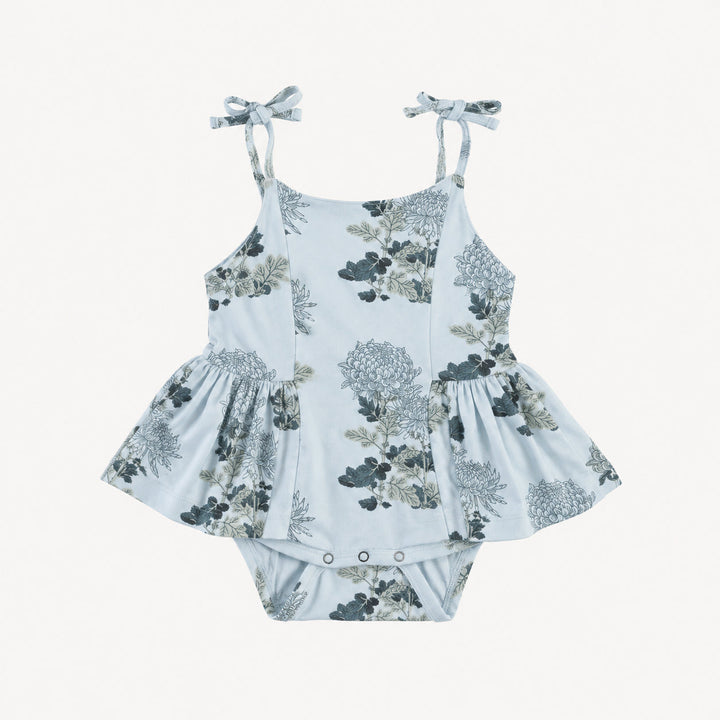 PREORDER spaghetti tie ballerina bubble | blue mum | modal