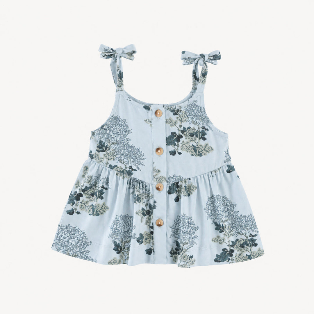 PREORDER emma spaghetti top | blue mum | modal
