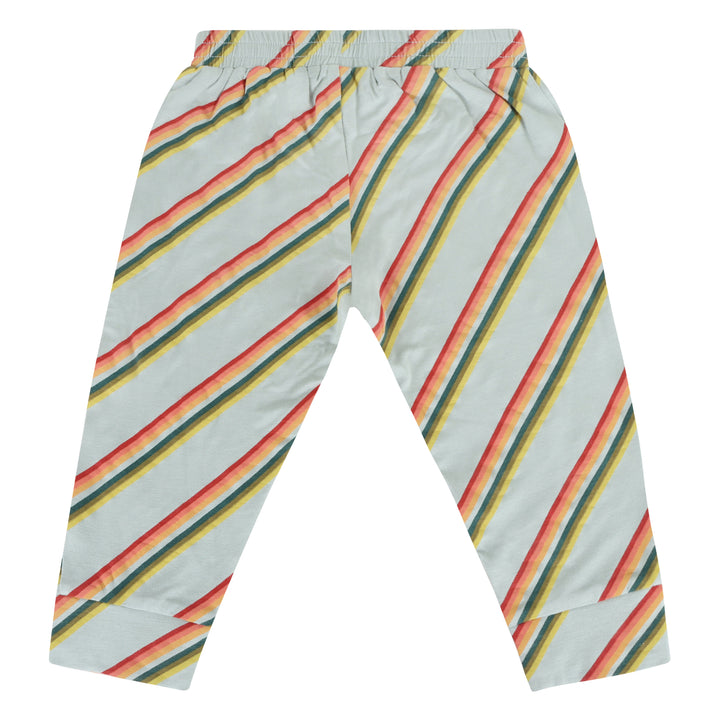 cuffed jogger | 70s ranch stripe | bamboo