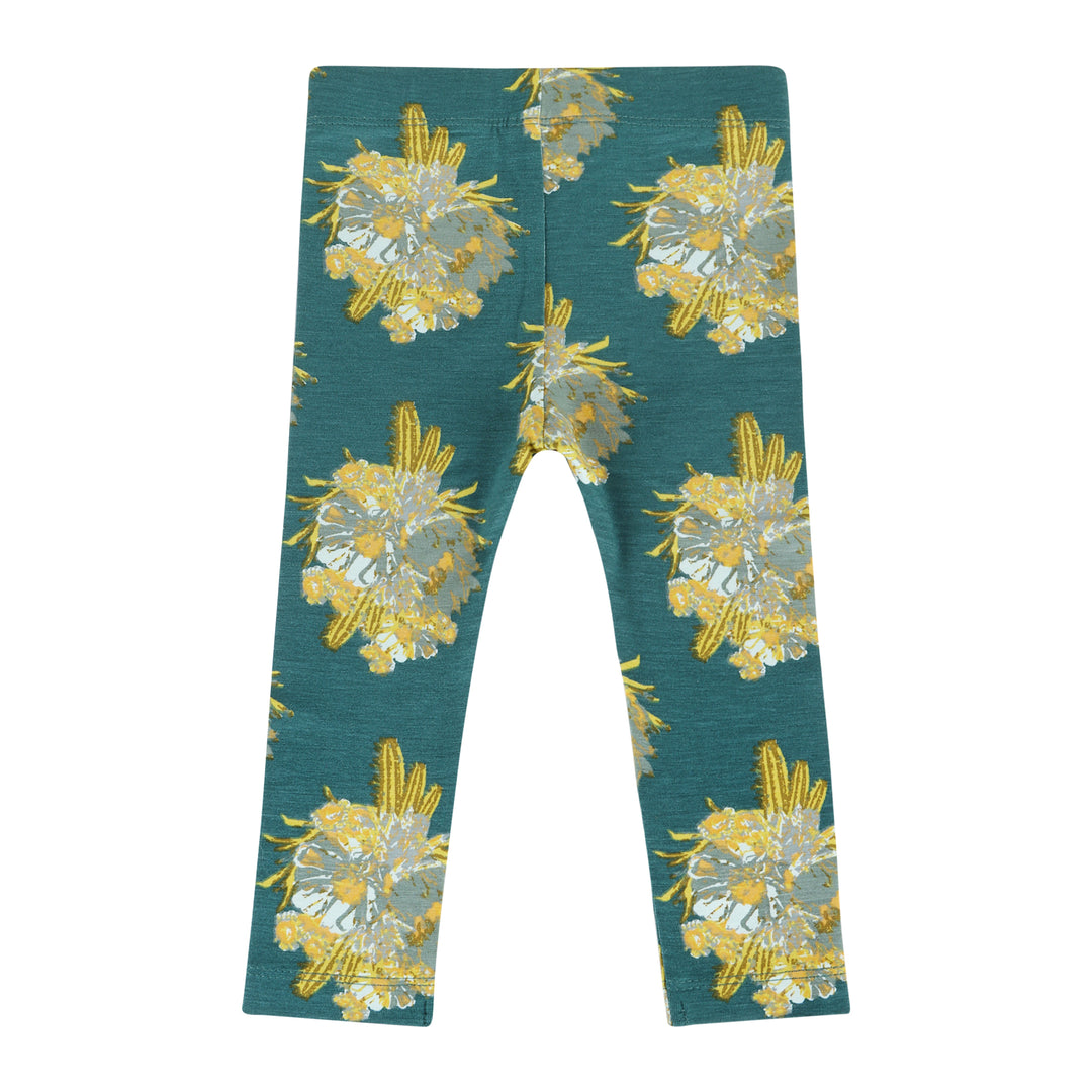 classic skinny legging | cactus floral | bamboo